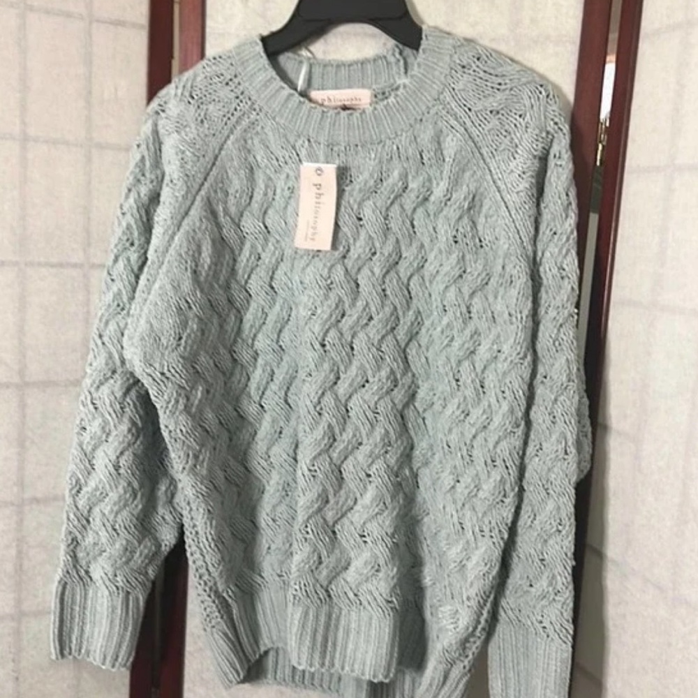 Philosophy Mint Sweater